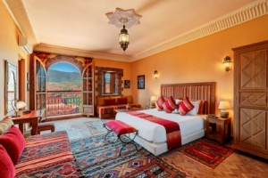 Chambre supérieure Adrar du Hôtel Atlas Montagne Kasbah Angour 